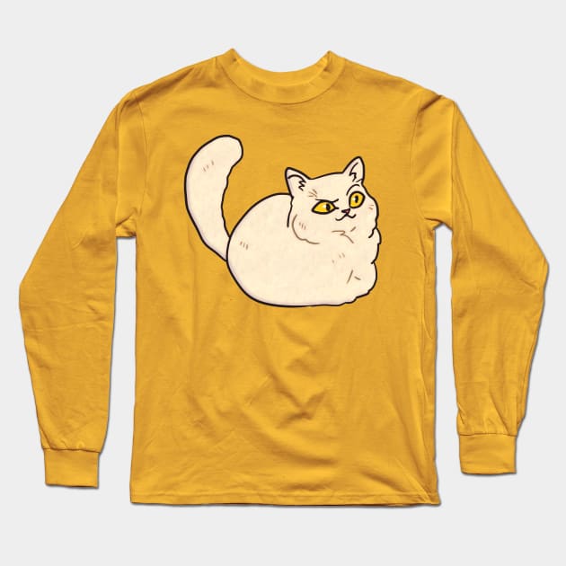 AN ABSOLUTE UNIT OF A CAT Long Sleeve T-Shirt by Angsty-angst